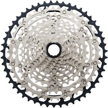 Shimano SLX CS-M7100 Cassette - 12-Speed, 10-51t, Silver/Black, Micro Spline - Alaska Bicycle Center