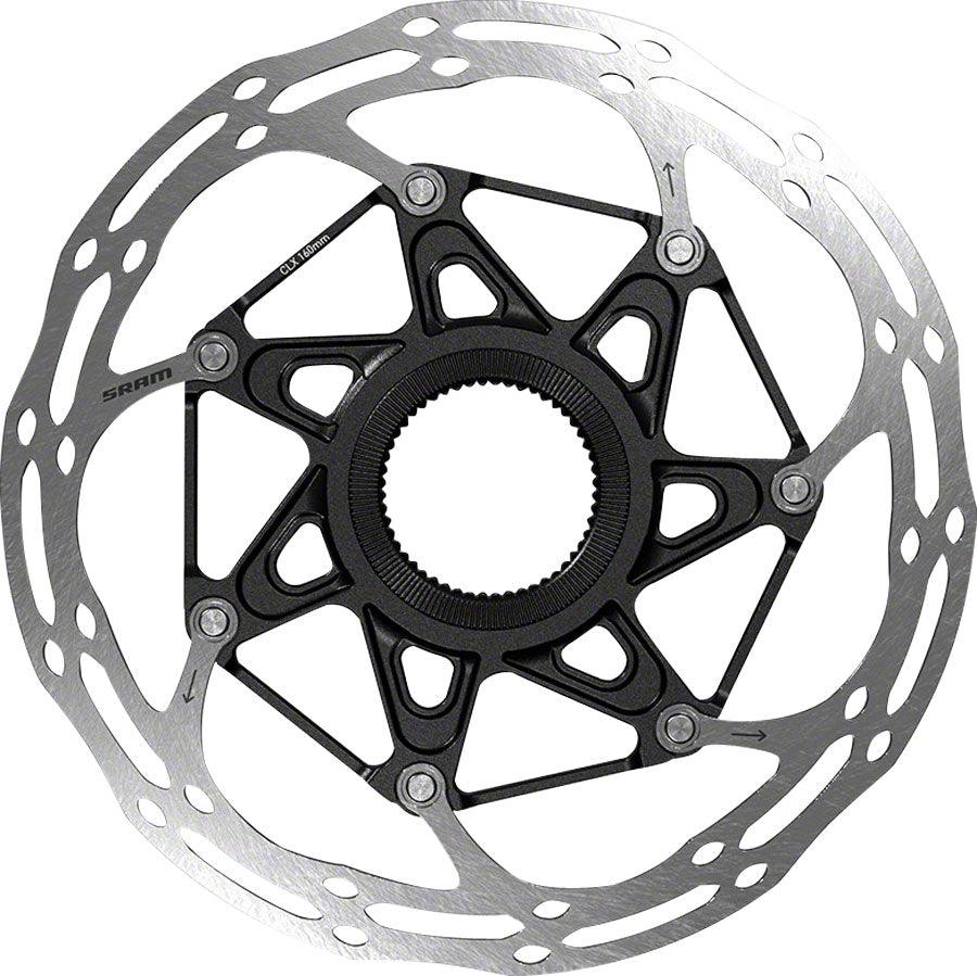 SRAM/Avid CenterLineX Center-Lock 140mm Rotor, No Lockring: Black - Alaska Bicycle Center