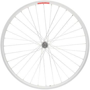 Sta-Tru Double Wall Front Wheel - 24", Bolt-On, 3/8 x 100mm, Silver - Alaska Bicycle Center