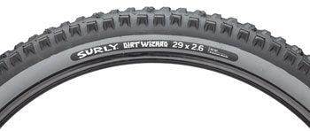 Surly Dirt Wizard Tire - 29 x 2.6, Tubeless, Folding, Black/Slate, 60 tpi - Alaska Bicycle Center