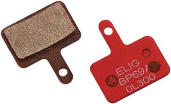 TRP Disc Brake Pads - Semi-Metallic, Steel Backed, For Hylex RS Post Mount, HY/RD, Spyre, Spyke, and Parabox 2012 - Alaska Bicycle Center