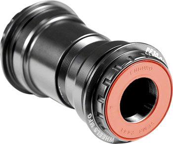 Wheels Manufacturing PressFit 30 to SRAM Thread-Together Bottom Bracket with ZERO Ceramic Hybrid Bearings, Black - Alaska Bicycle Center