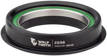 Wolf Tooth Premium Headset - ZS56/40 Lower, Black - Alaska Bicycle Center